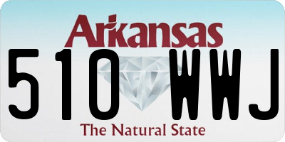 AR license plate 510WWJ