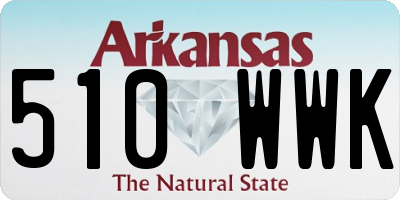 AR license plate 510WWK