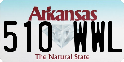 AR license plate 510WWL