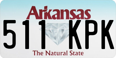 AR license plate 511KPK