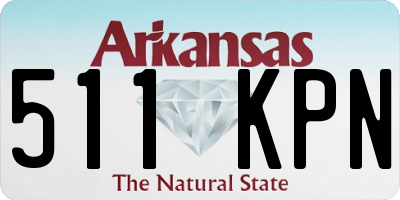 AR license plate 511KPN