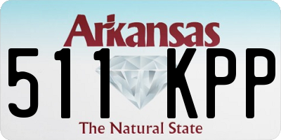 AR license plate 511KPP