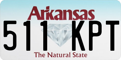 AR license plate 511KPT