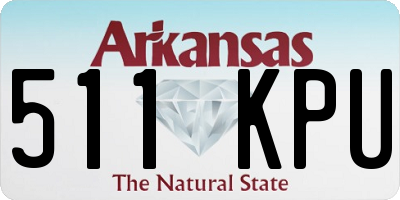 AR license plate 511KPU