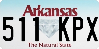 AR license plate 511KPX