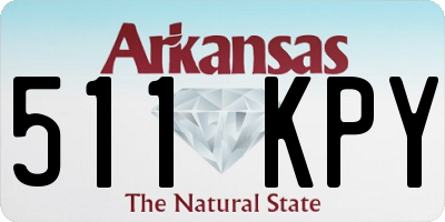 AR license plate 511KPY