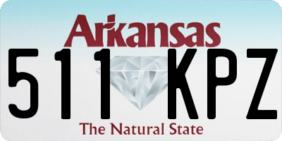 AR license plate 511KPZ