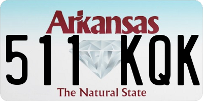 AR license plate 511KQK