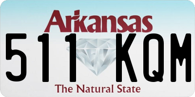 AR license plate 511KQM