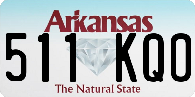 AR license plate 511KQO