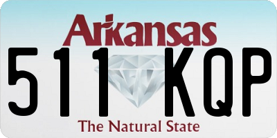 AR license plate 511KQP