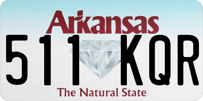 AR license plate 511KQR