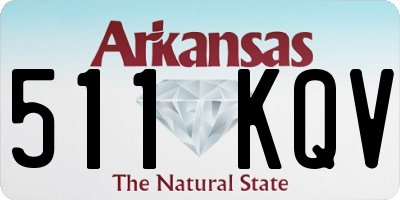 AR license plate 511KQV