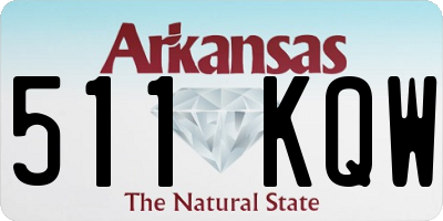 AR license plate 511KQW