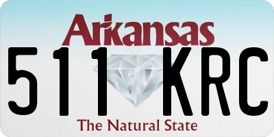 AR license plate 511KRC