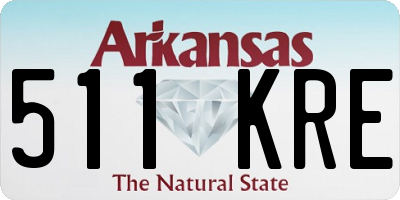 AR license plate 511KRE