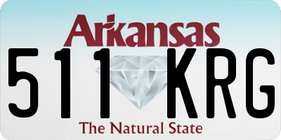 AR license plate 511KRG