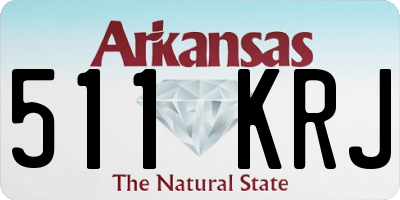 AR license plate 511KRJ