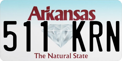 AR license plate 511KRN
