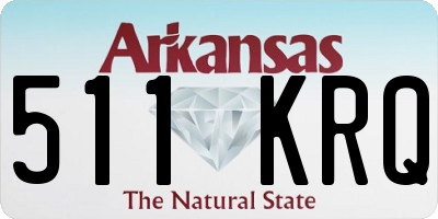 AR license plate 511KRQ
