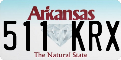 AR license plate 511KRX