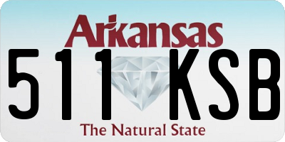AR license plate 511KSB