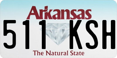 AR license plate 511KSH