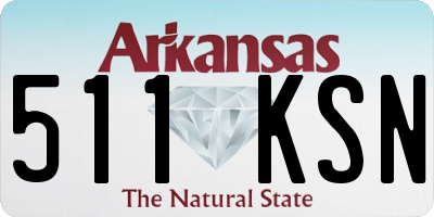 AR license plate 511KSN