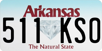 AR license plate 511KSO