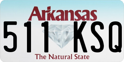 AR license plate 511KSQ