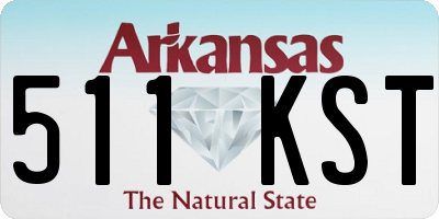 AR license plate 511KST
