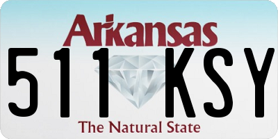 AR license plate 511KSY