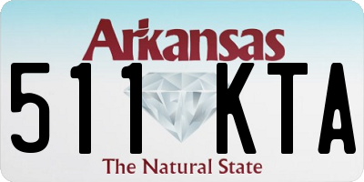 AR license plate 511KTA