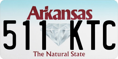 AR license plate 511KTC