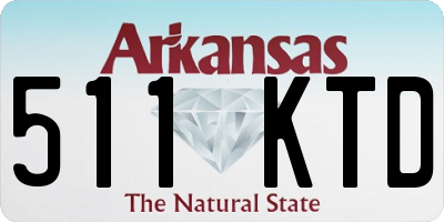 AR license plate 511KTD