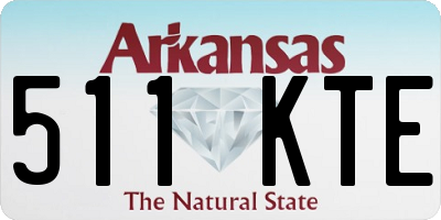 AR license plate 511KTE