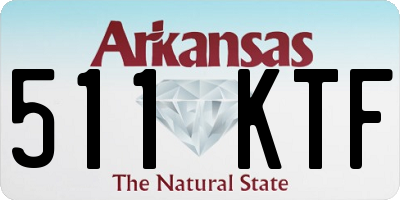 AR license plate 511KTF