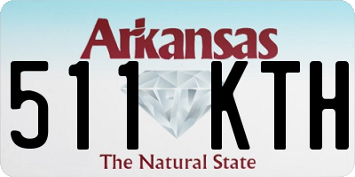 AR license plate 511KTH