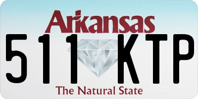 AR license plate 511KTP