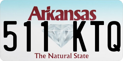 AR license plate 511KTQ