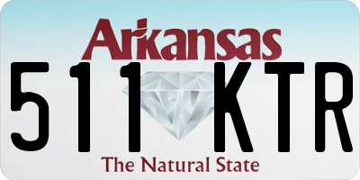 AR license plate 511KTR