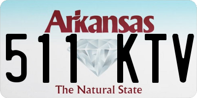 AR license plate 511KTV