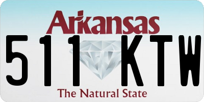 AR license plate 511KTW