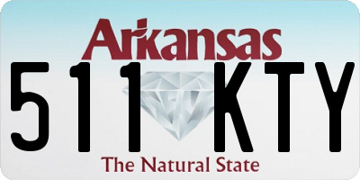 AR license plate 511KTY
