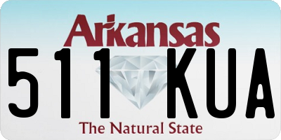 AR license plate 511KUA