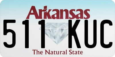 AR license plate 511KUC
