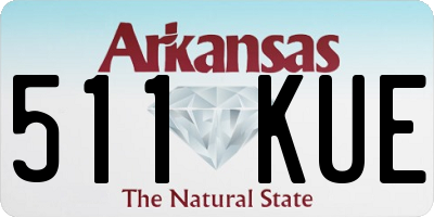 AR license plate 511KUE