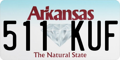 AR license plate 511KUF