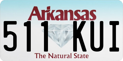 AR license plate 511KUI