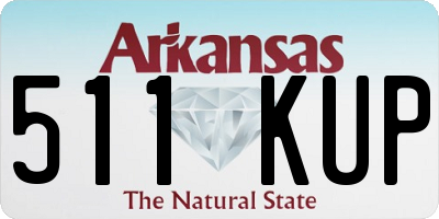 AR license plate 511KUP